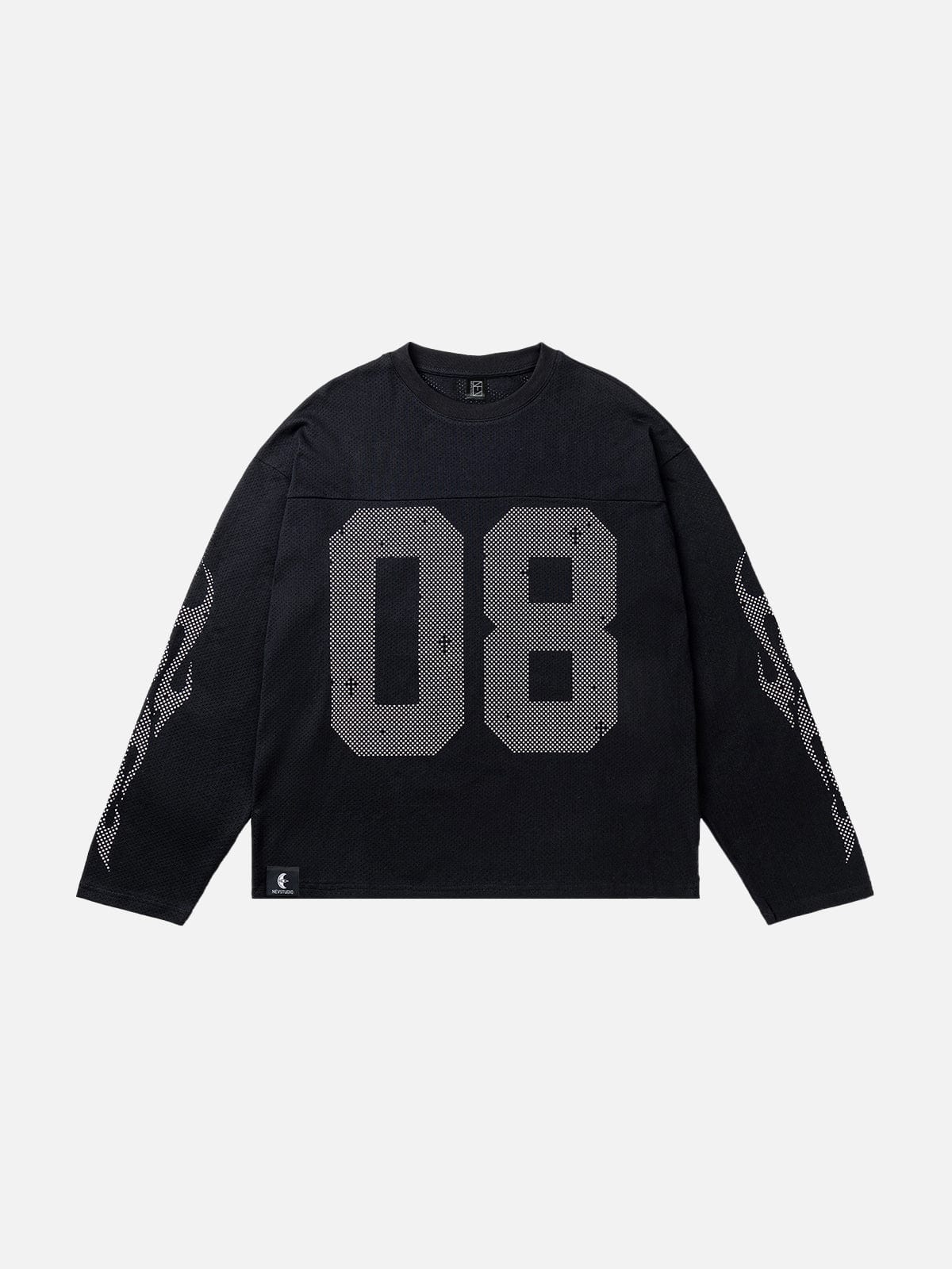 NEV Number Print Long Sleeve Tee