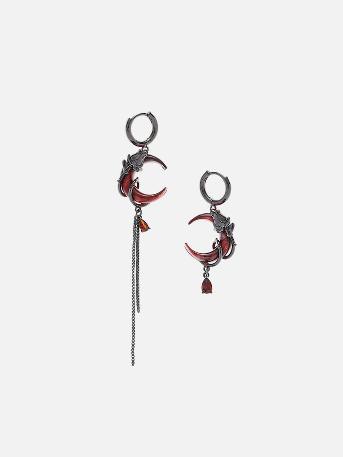 NEV Rose Asymmetrical Earring