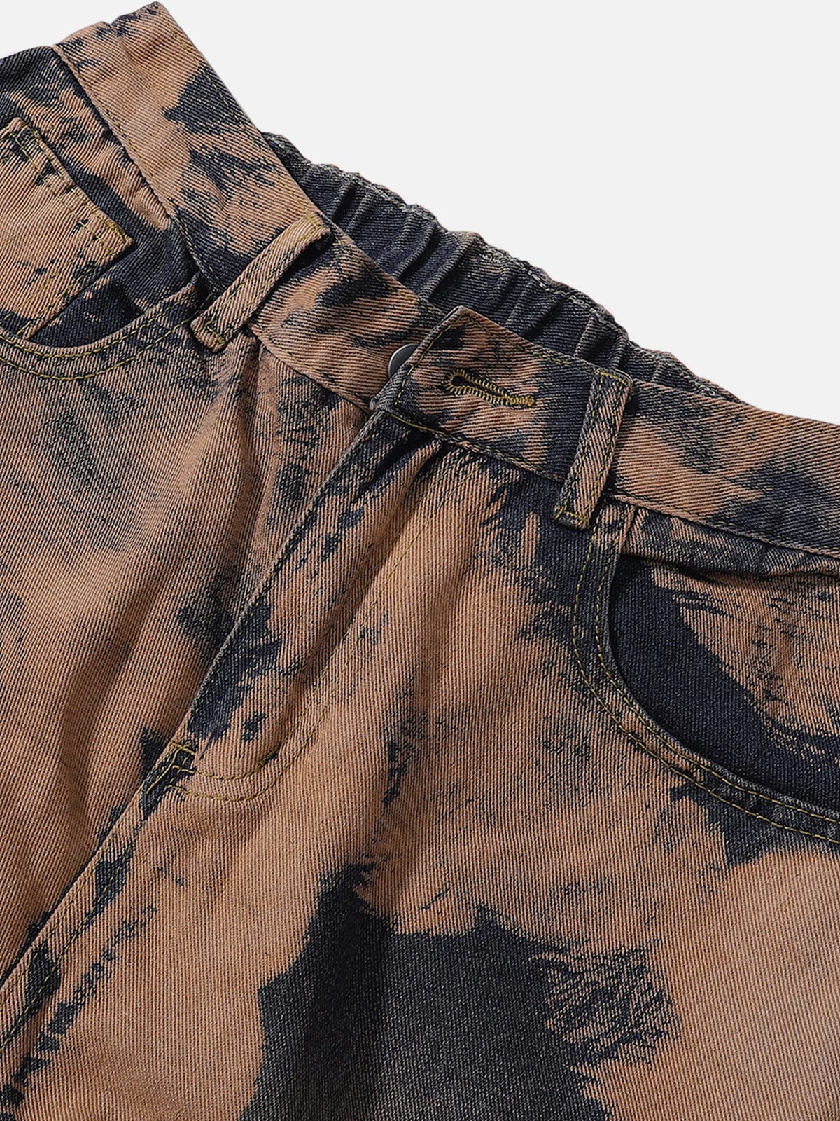 NEV Mud Dyeing Washed Jeans