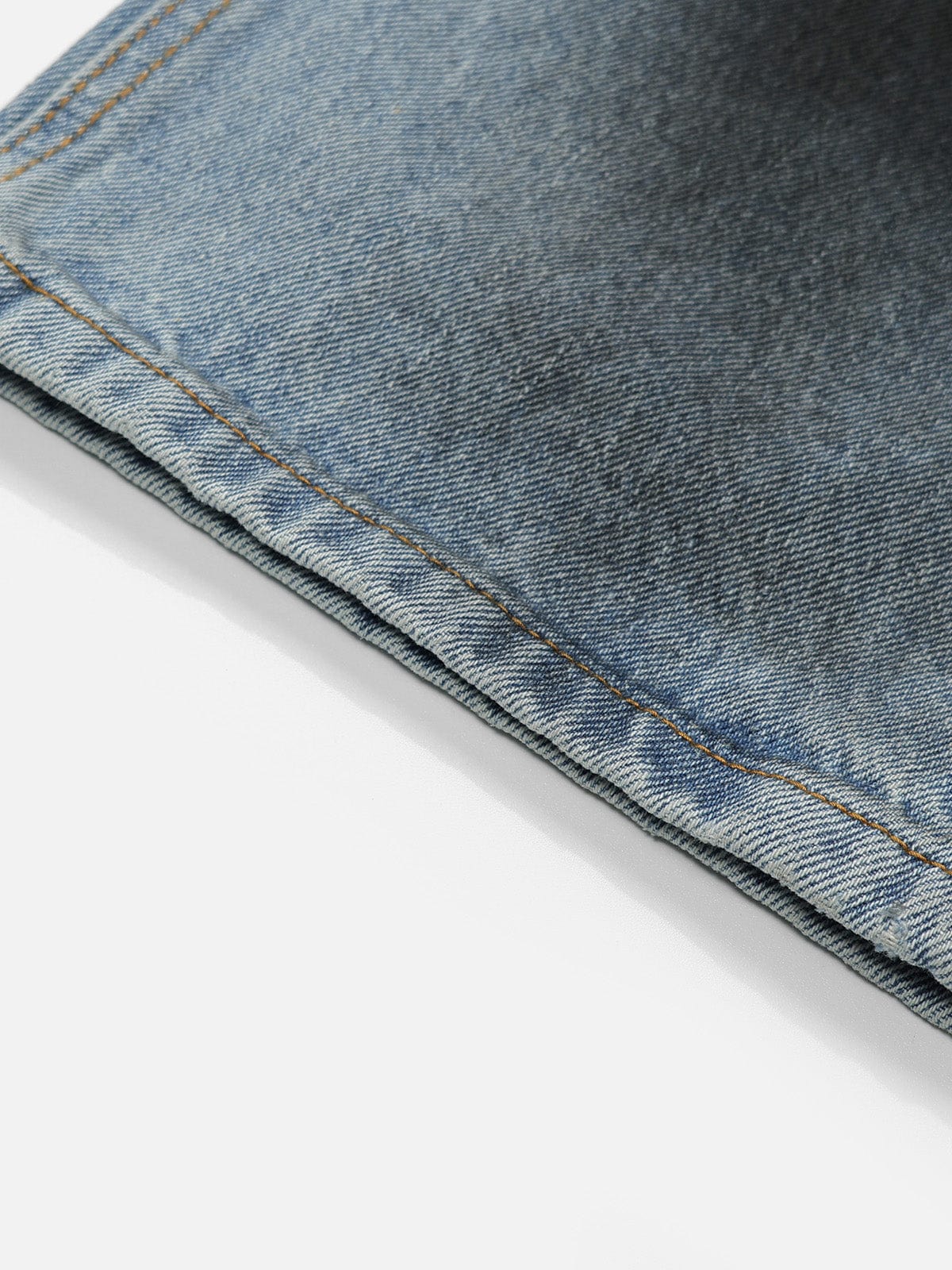 NEV Burn Marks Graphic Washed Jeans