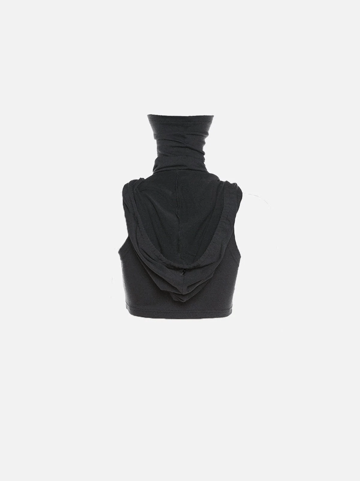 NEV Face-Covering Sleeveless Hoodie