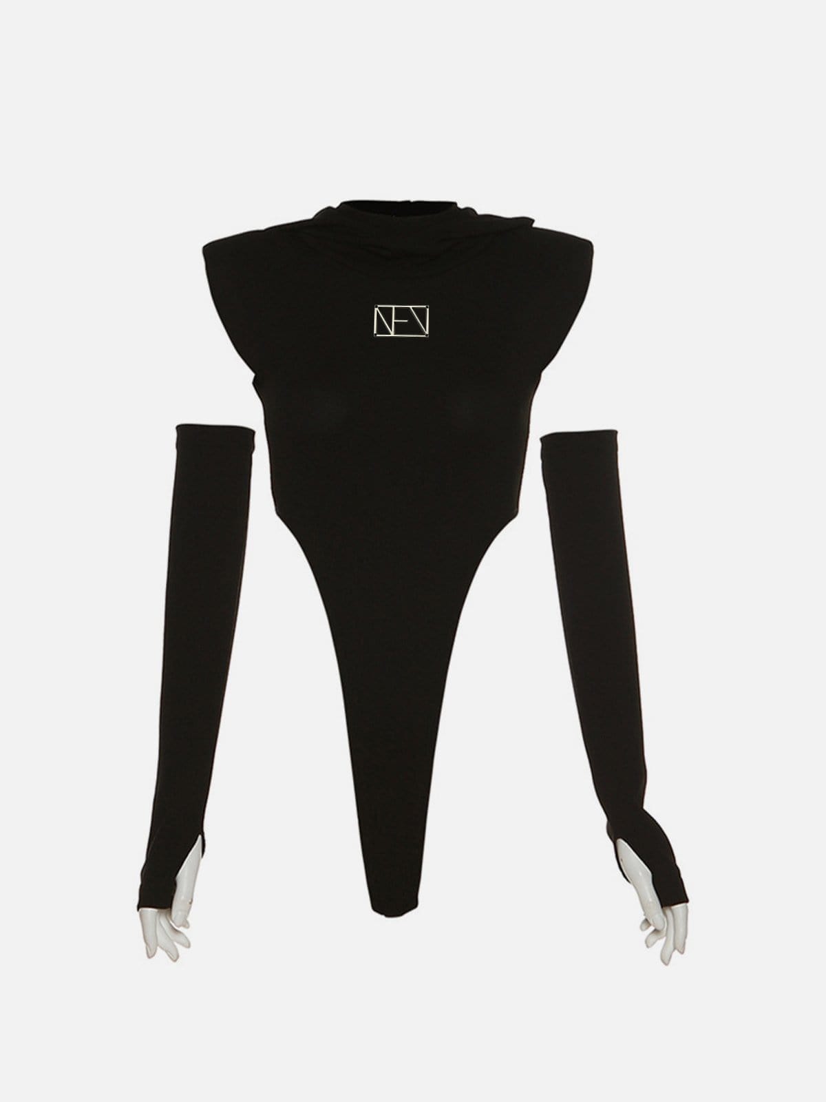 NEV Sexy Hooded Bodysuit