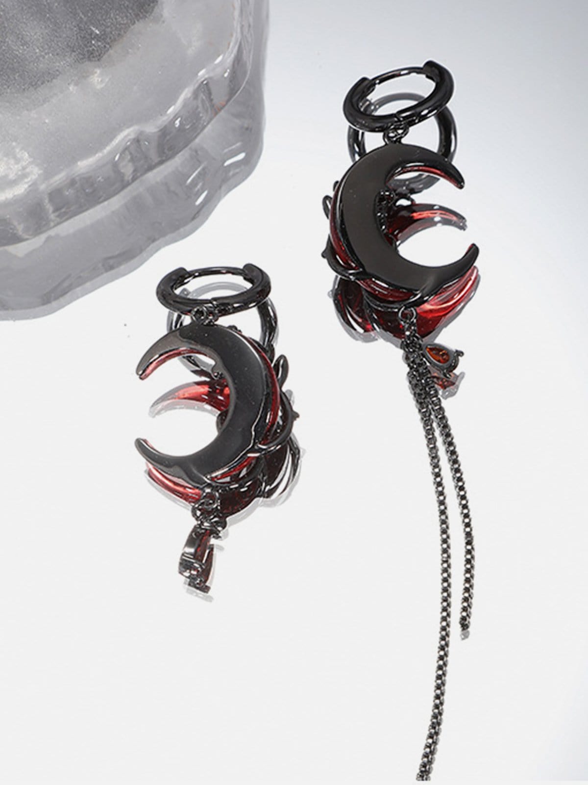 NEV Rose Asymmetrical Earring