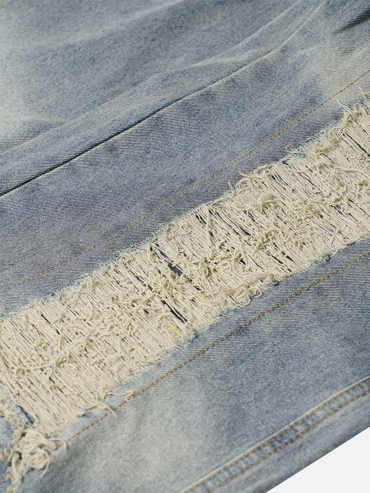 NEV Distressed Washed Jeans