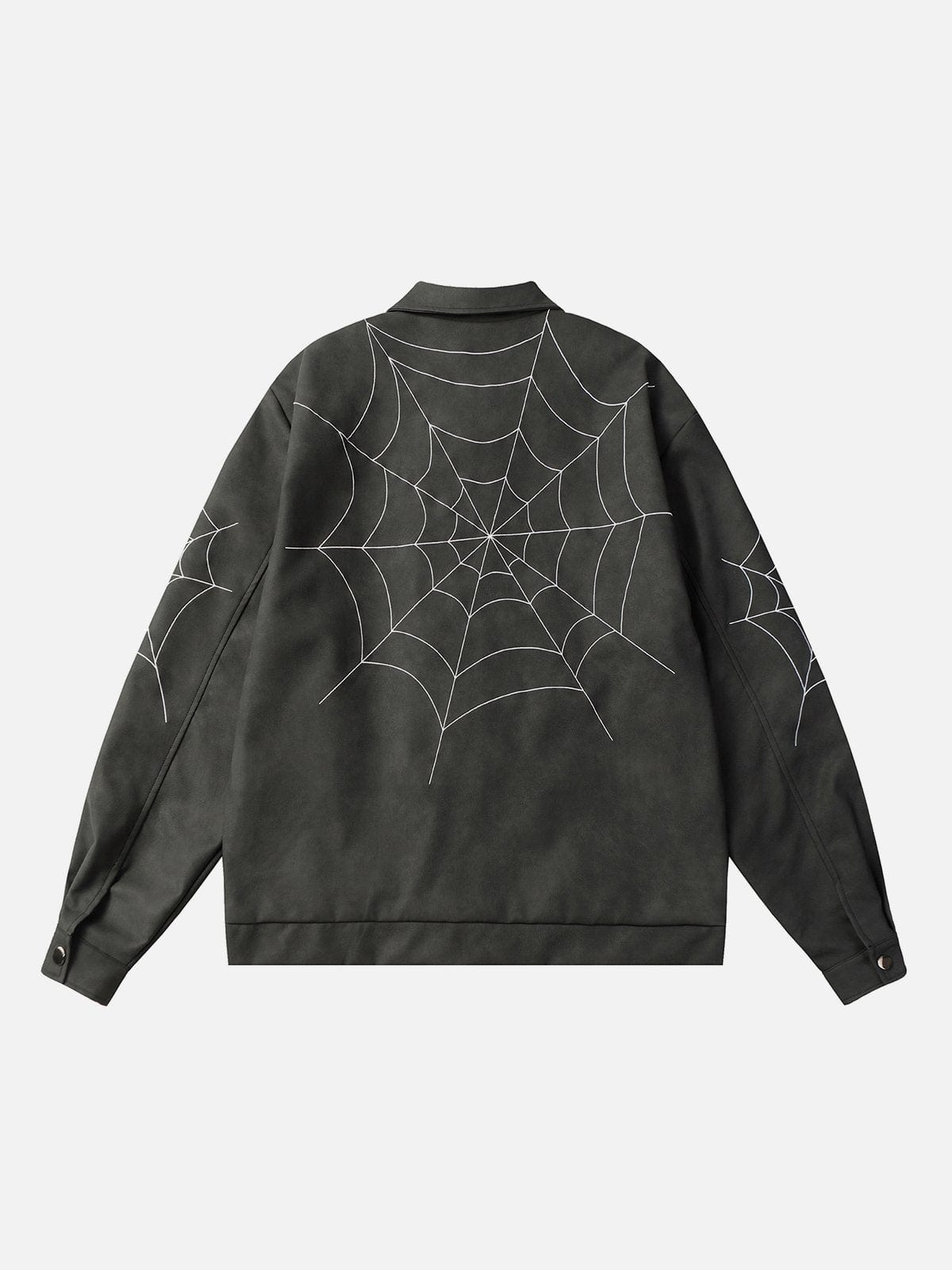 NEV Spider Web Leather Jacket