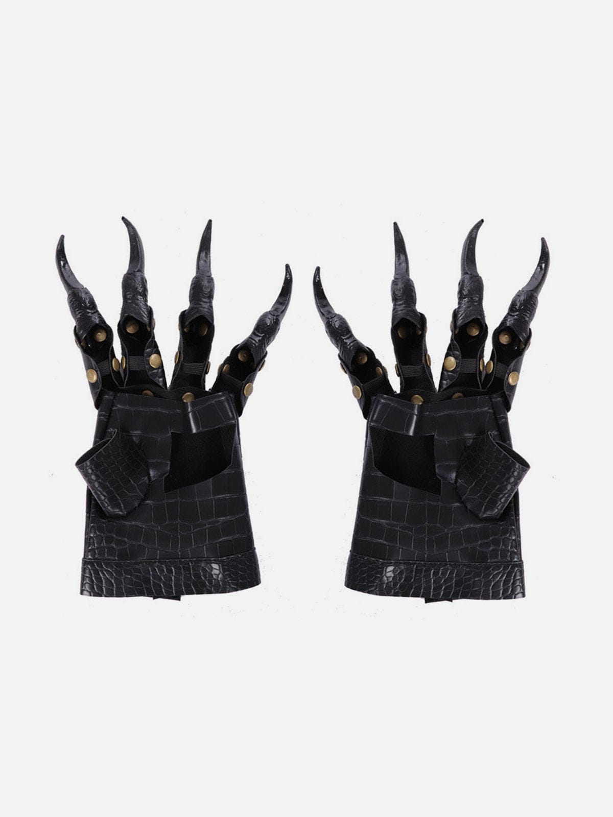 NEV Demon Witch Beast Black Claw Gloves