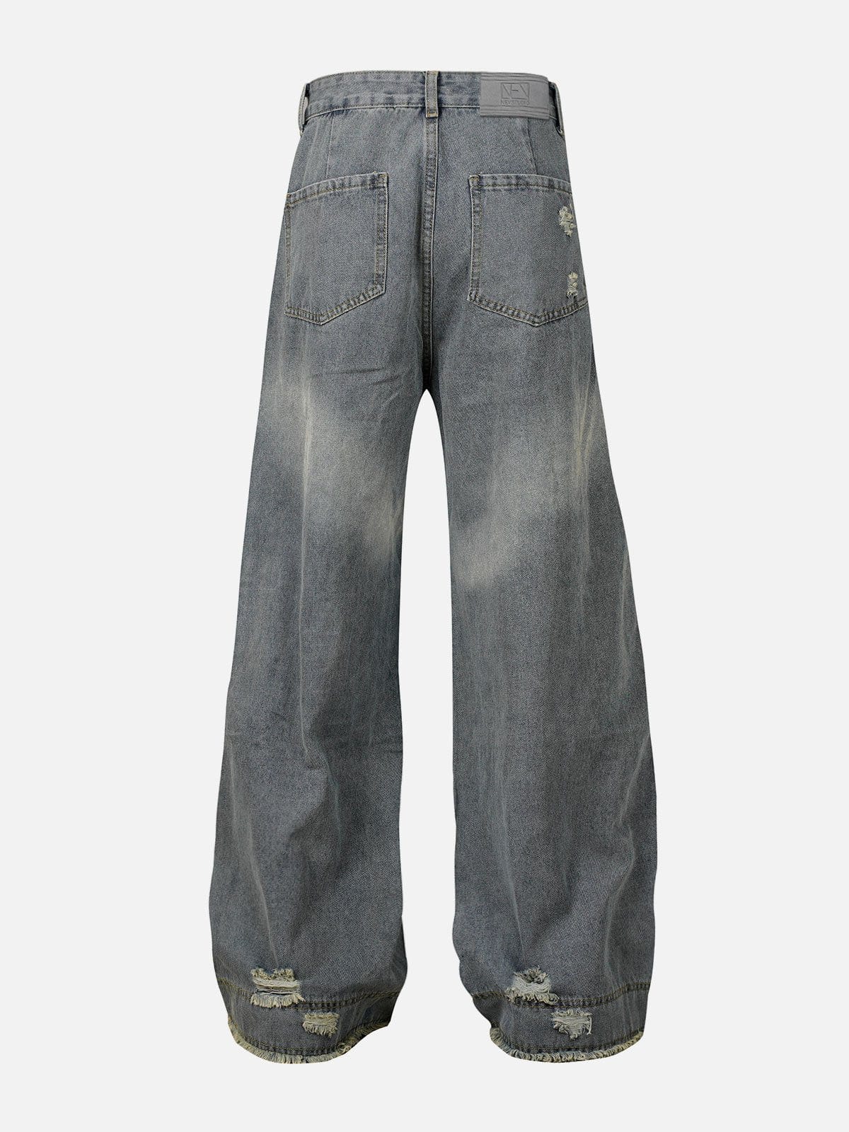 NEV Distressed Washed Jeans