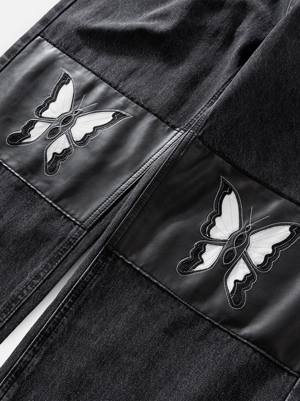 NEV Butterfly Patch Jeans