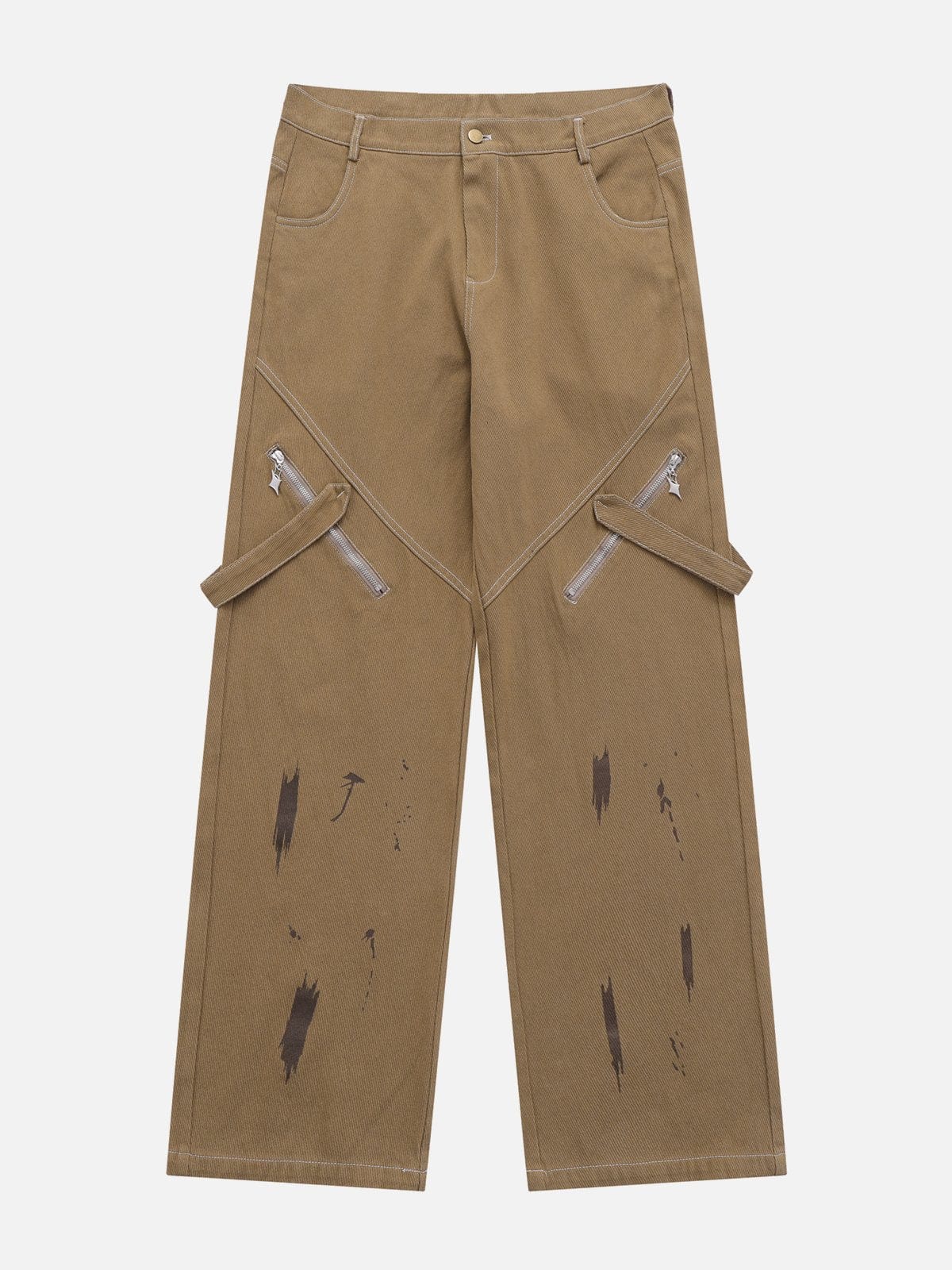 NEV Graffiti Zipper Pants