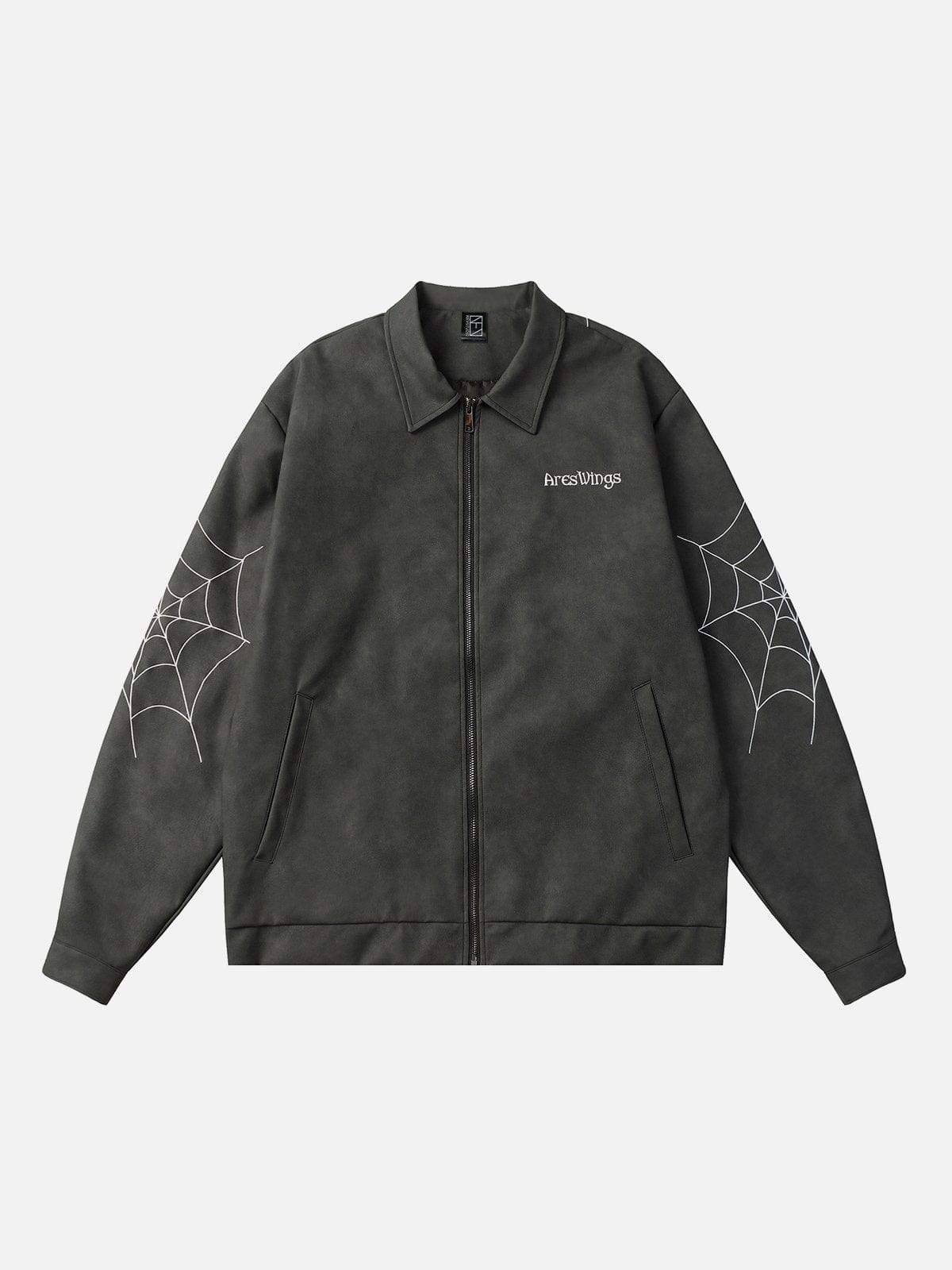 NEV Spider Web Leather Jacket