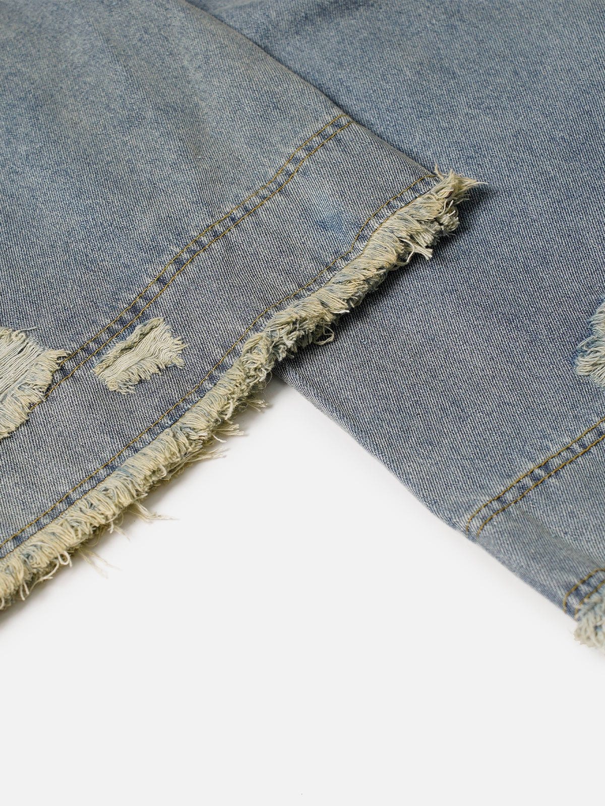 NEV Distressed Washed Jeans