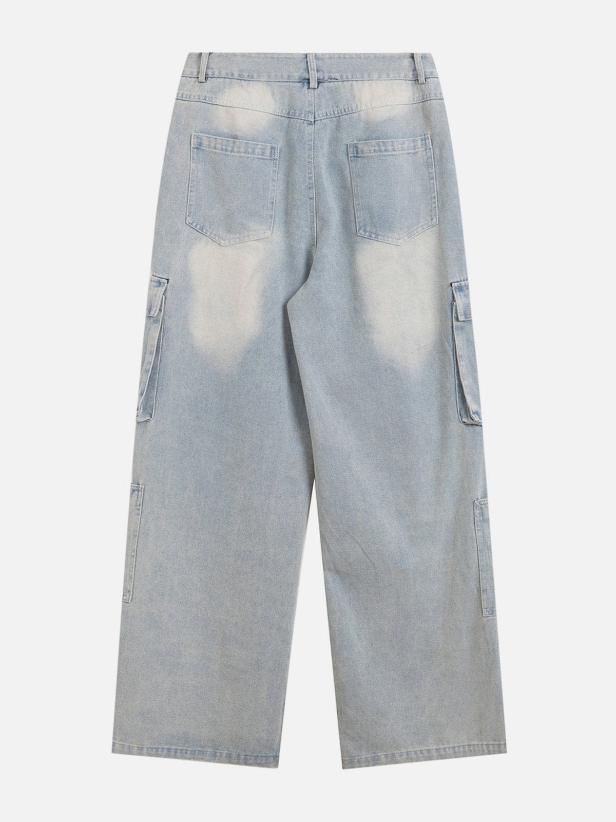 NEV Multi Pocket Washed Jeans