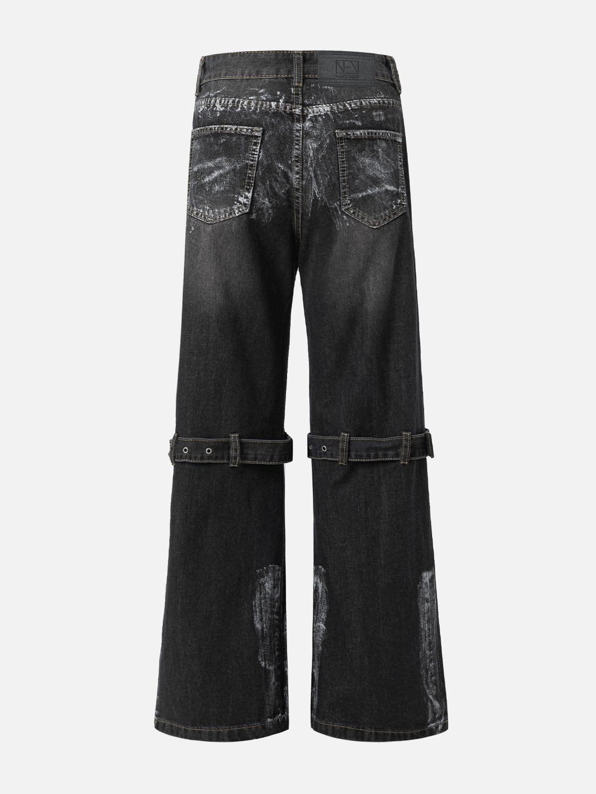 NEV Dirt Color Washed Jeans