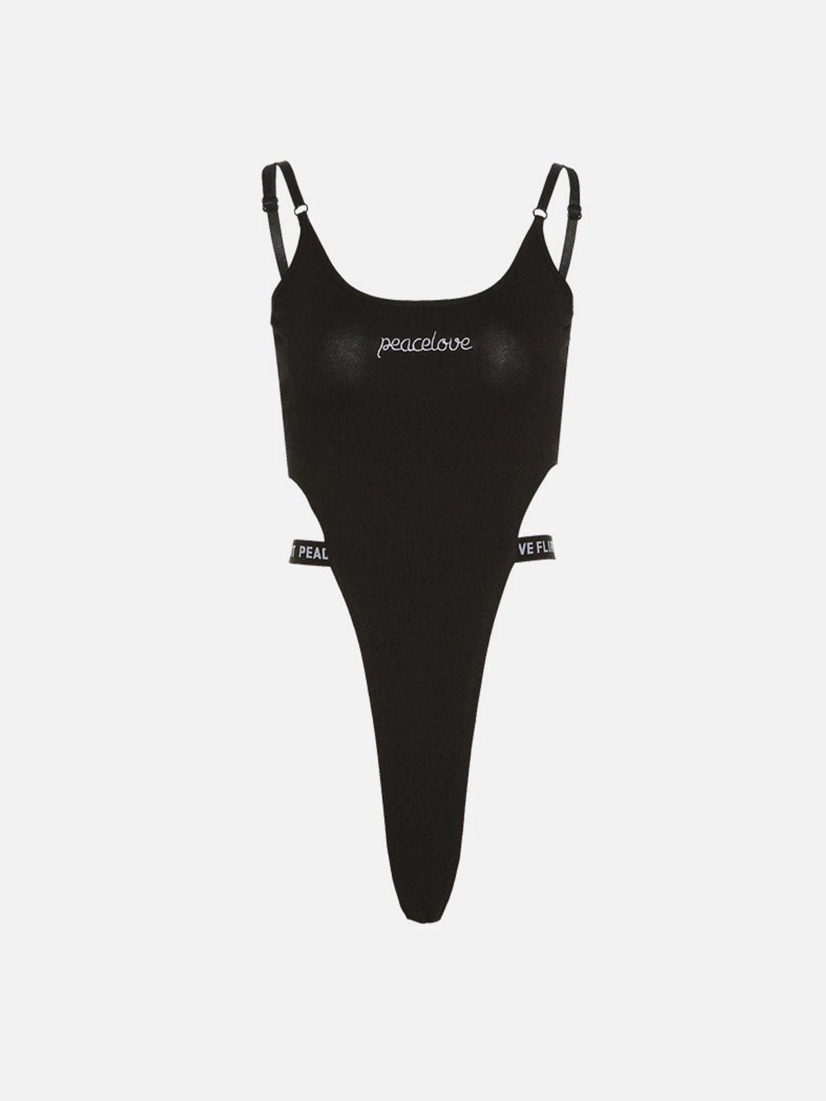 NEV Elastic Band Embroidered Bodysuit