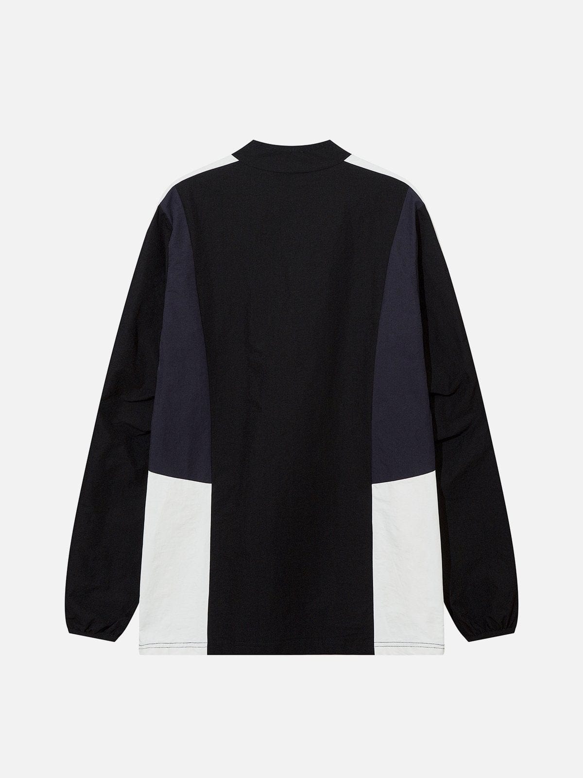 NEV Material Splicing Contrasting Colors Sweatshirt
