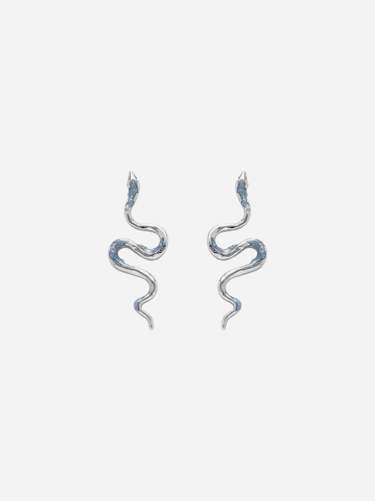 NEV Symmetrical Snake Earrings