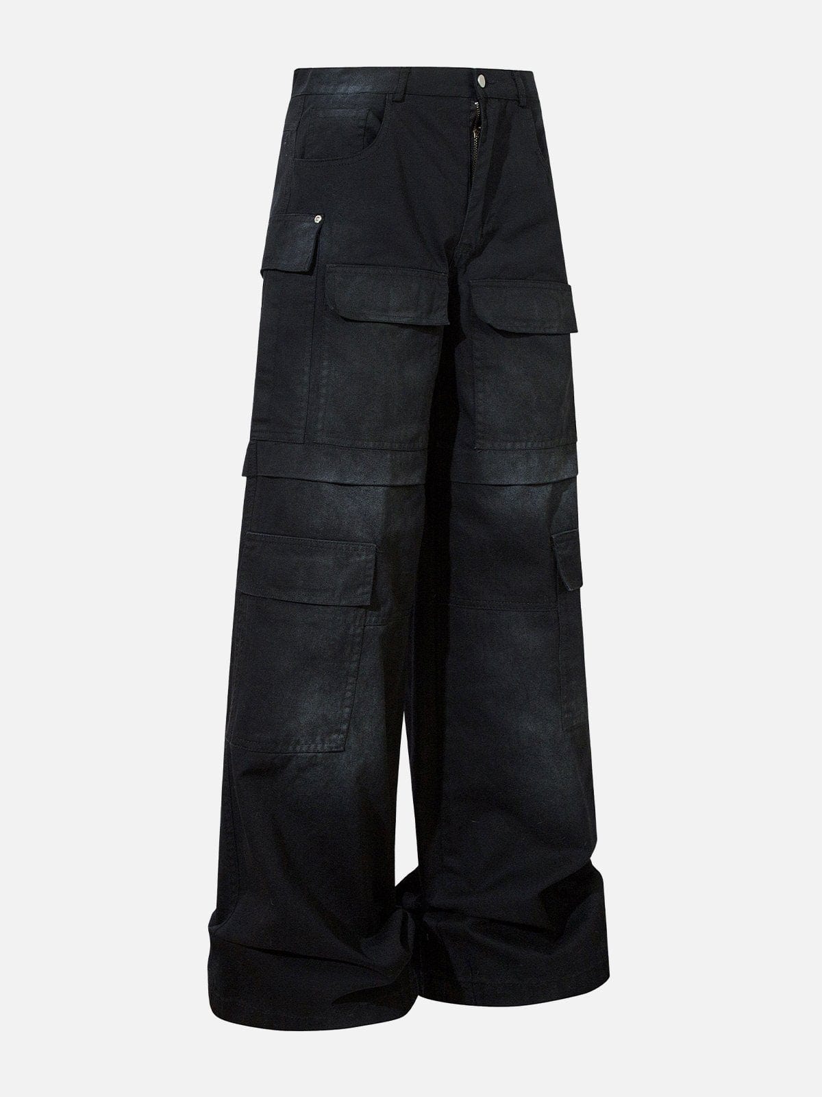 NEV Tie-dye Large Pockets Wide-Leg Pants