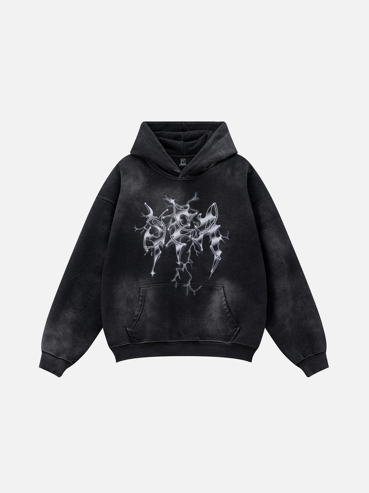 NEV 3D Print Washed Hoodie