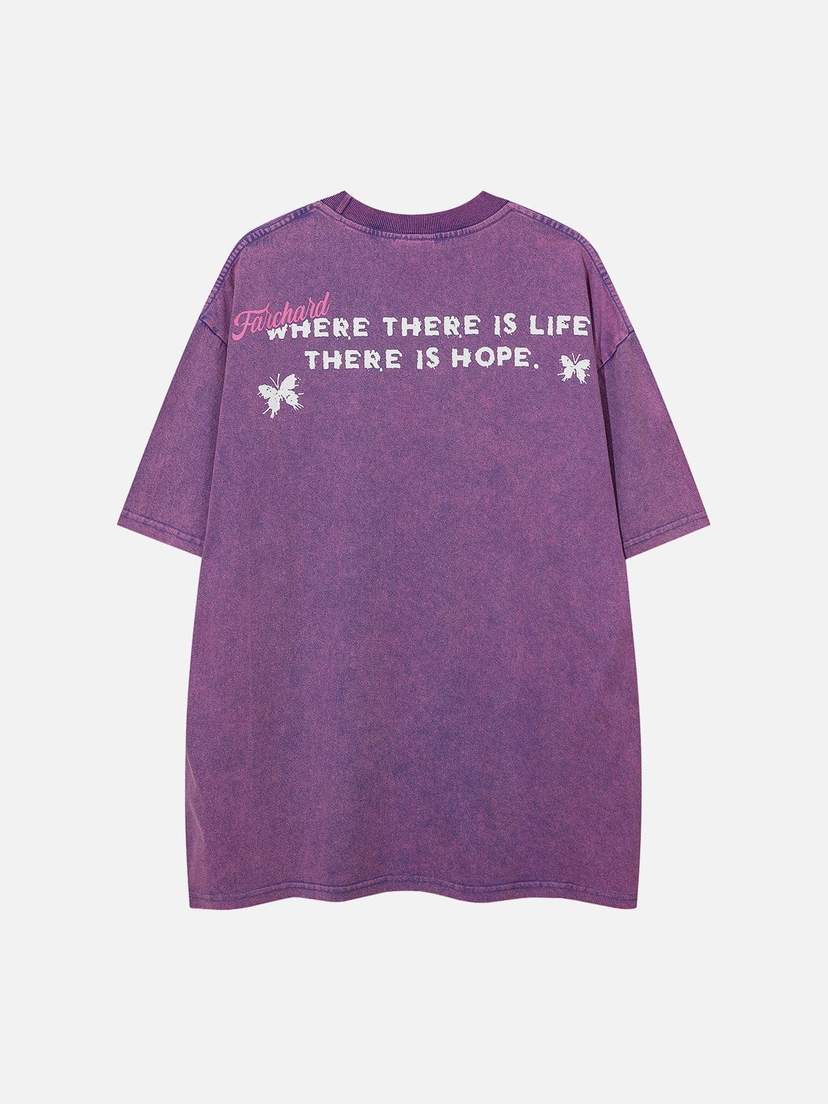 NEV Blurry Butterfly Graphic Washed Tee