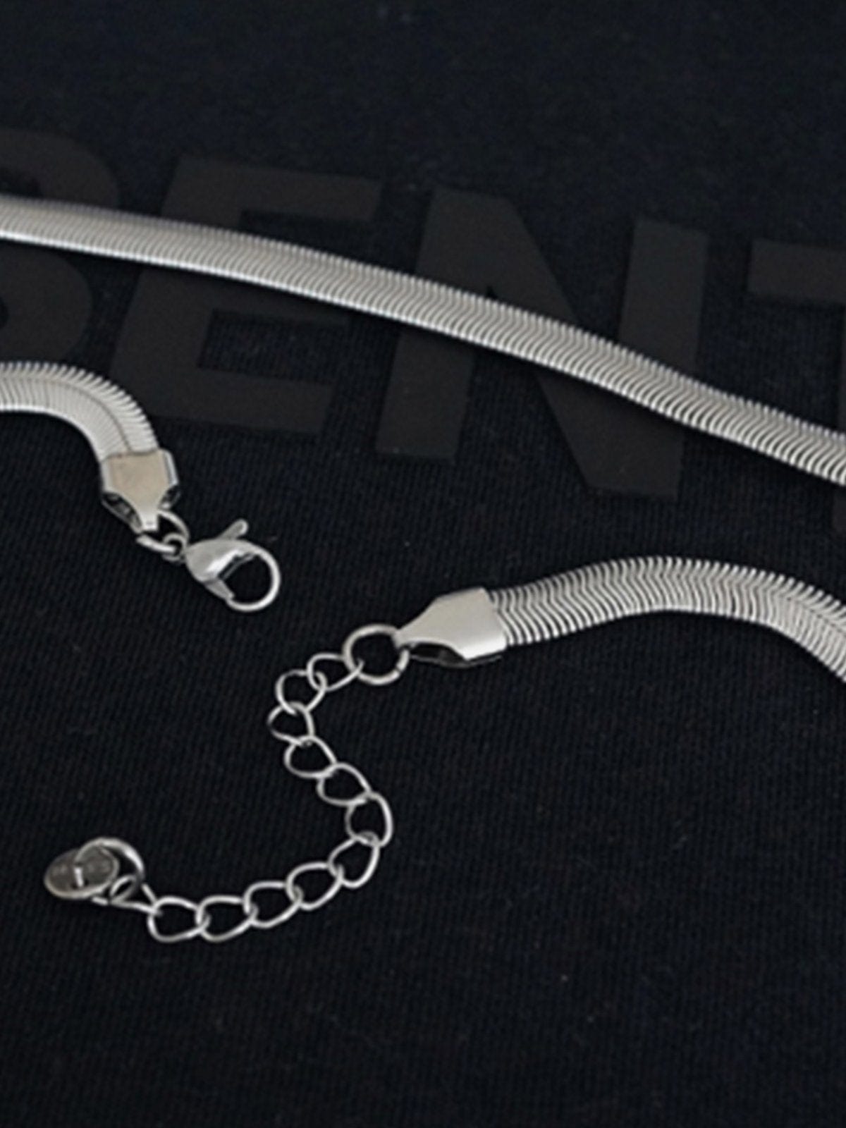 NEV Punk Snake Bone Necklace